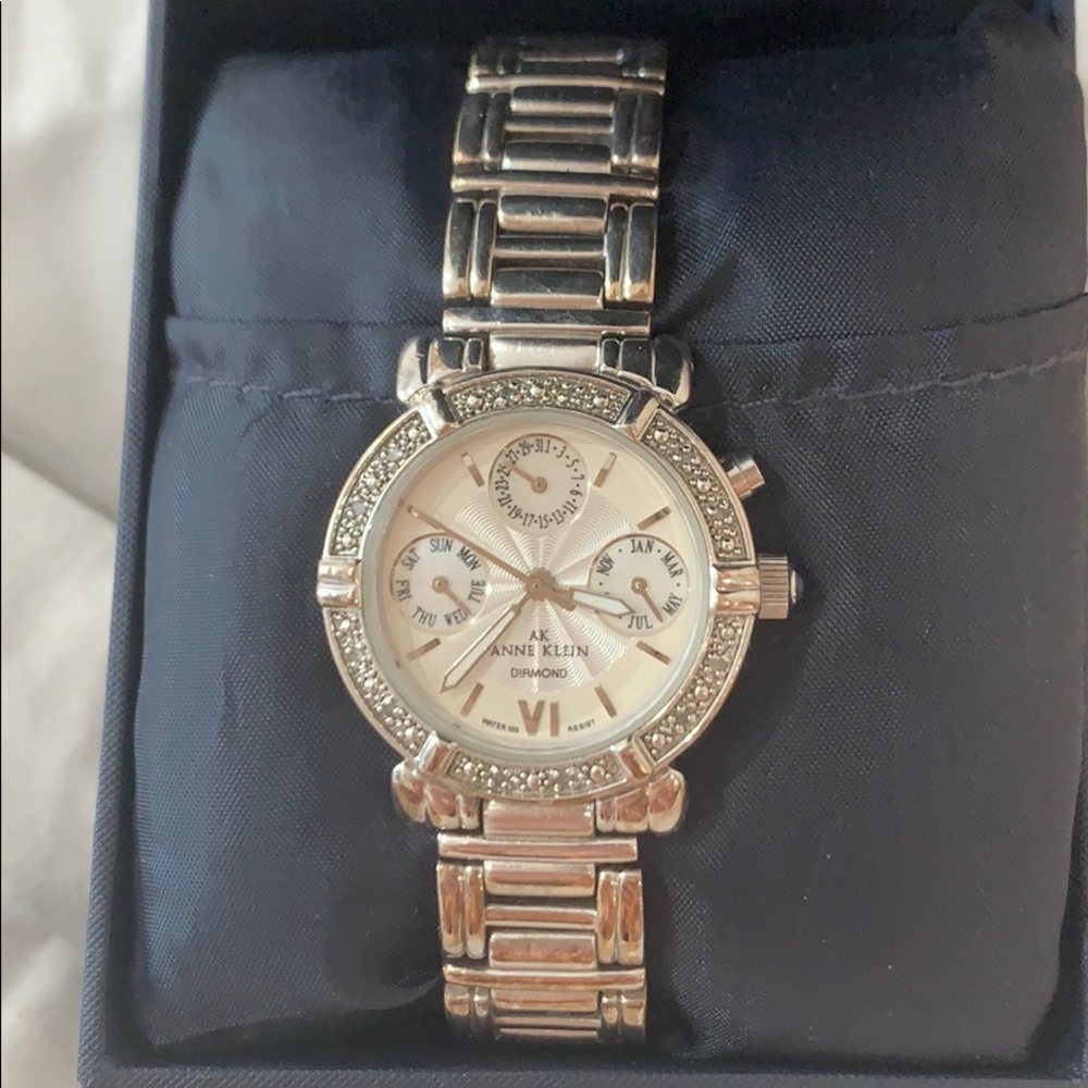 Anne Klein Diamond Watch